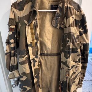 Bershka Women’s Camo Field Jacket